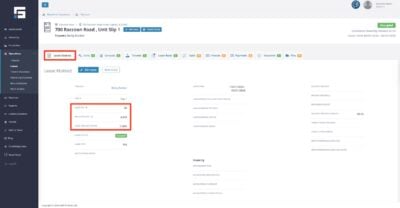 You can locate the details of the pro-rata share on the Lease Abstract page