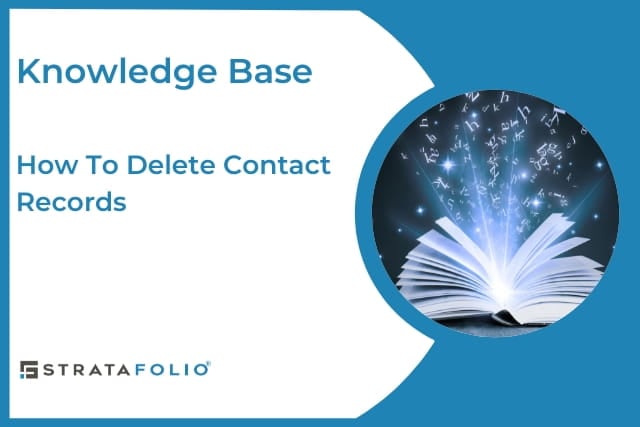 How to Delete Contact Records-kb