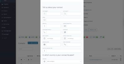 Add a Contact form