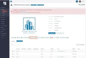 Add a contact from the Contacts tab in the Organization record
