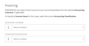 Lease Invoicing