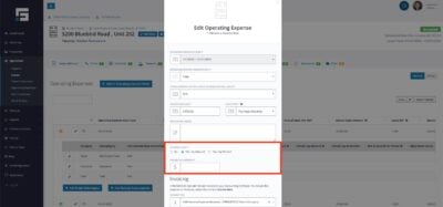 Click the toggle button to enable expense caps and enter the amount or percentage
