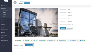 Add an asset to an entity