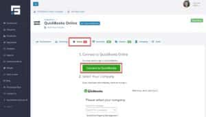 Connect QuickBooks Online to Sync with STRATAFOLIO
