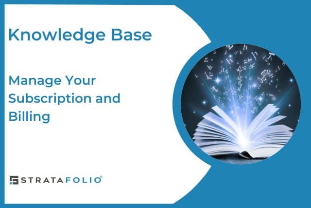 Manage Your Subscription and Billing