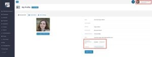 STRATAFOLIO user profile settings