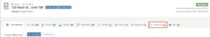 The Insurance tab is highlighted from the Lease page