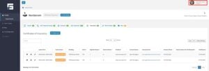 Profile settings can be accessed by clicking on the top right section of STRATAFOLIO
