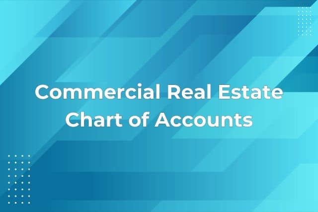 Commercial Real Estate Chart of Accounts