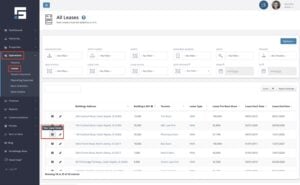 Locate the lease details by going to Leases and clicking on the i icon of the Lease record