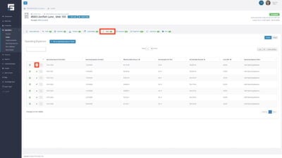 Select the pencil icon next to Operating Expense periods to extend expiration if needed