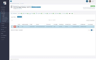 The pencil icon beside the Lease files can be clicked to edit the uploaded files
