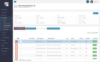 Select the record and click on Clone Selected OpEx