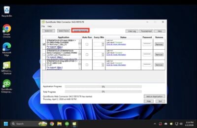 Click on Update Selected