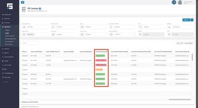 Lease files status column